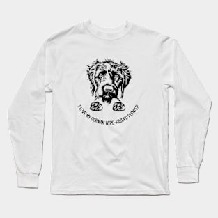 I Love My German Wire-Haired Pointer Long Sleeve T-Shirt